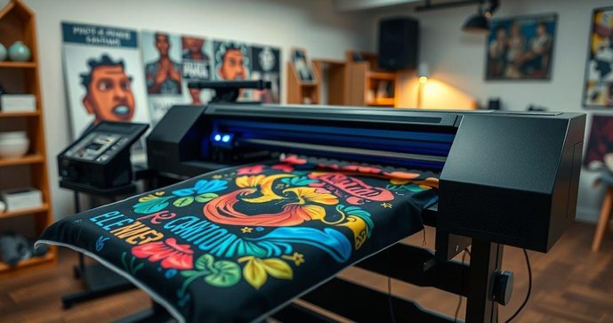 Impressora DTG: A Revolu&ccedil;&atilde;o da Impress&atilde;o T&ecirc;xtil