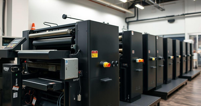 Impressora Offset 8 Cores para Impress&otilde;es de Alta Qualidade