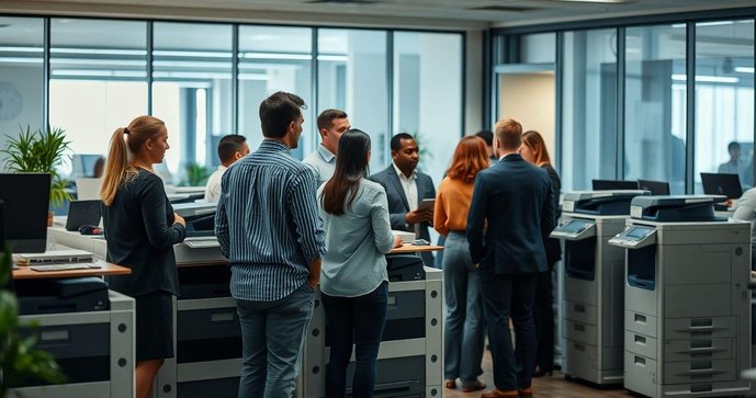 Aluguel de Impressoras em SP como Solu&ccedil;&atilde;o Pr&aacute;tica para Empresas