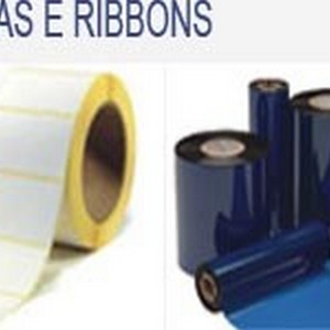 Ribbon para impressora de etiquetas