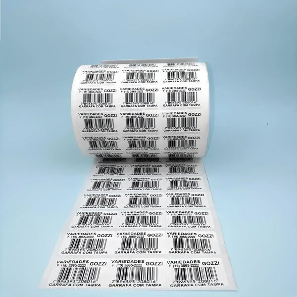 Etiquetas Adesivas para Código de Barras